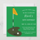 Buscar palos de golf invitaciones Verde