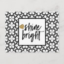 Buscar brillo negro postales Purpurina