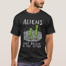 Buscar extraterrestre camisetas Divertido