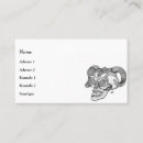 Buscar head tarjetas de visita Retro