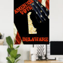 Buscar bandera de delaware posters América