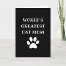 Buscar gato y gatitos la madre tarjetas Amante del gato