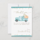 Buscar camión azul tarjetas Calabaza pequeña