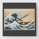 Buscar japanese relojes de pared Katsushika hokusai