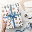 Buscar horse papel de regalo Occidental