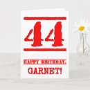 Buscar cuarenta y cuatro tarjetas 44 años