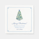 Buscar árbol de navidad azul servilletas Para ellos