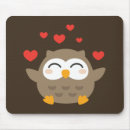 Buscar búho divertido alfombrillas de raton Animal