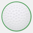 Buscar pelota de golf pegatinas Clásico
