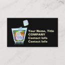 Buscar cocktail tarjetas de visita Alcohol