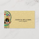 Buscar calaveras tarjetas de visita Negro