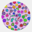 Buscar bacteria pegatinas Virus