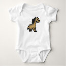Buscar caballo del dibujo animado bebe ropa Lindo