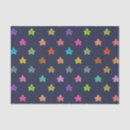 Buscar estrellas coloridas papel de seda Patrón