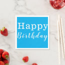 Buscar feliz cumpleaños servilletas General y unisex