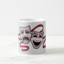 Buscar máscaras de teatro tazas Triste