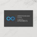 Buscar infinito tarjetas de visita Profesional