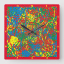 Buscar colores primarios relojes de pared Colorido