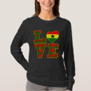 Buscar amo ghana camisetas Ghanés