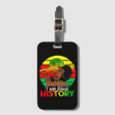 Buscar historia etiquetas para maletas Orgullo negro