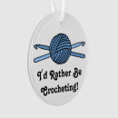 Buscar ganchillo adornos Hilado