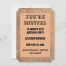 Buscar textura de madera invitaciones Vintage