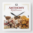 Buscar oso relojes de pared Para él