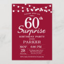 Buscar o invitaciones 60 cumpleaños Fiesta de cumpleaños