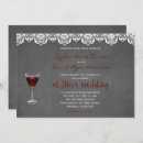 Buscar temático del vino boda invitaciones Elegante