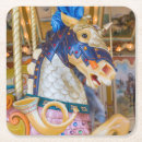 Buscar cabeza de caballo posavasos Azul