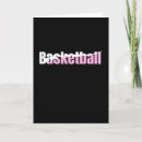 Buscar baloncesto femenino tarjetas Rosa