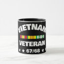 Buscar veterano de vietnam tazas Militares