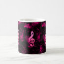 Buscar nota musical tazas Moderno