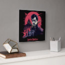 Buscar rojo sangre relojes de pared Vampiro