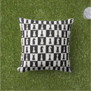 Buscar ajedrez del juego cojines Blanco y negro