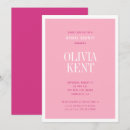 Buscar magenta invitaciones Elegante