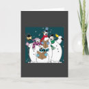 Buscar el caroling tarjetas Invierno