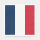Buscar bandera francesa servilletas Francés