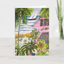 Buscar pinturas tropicales tarjetas Velero