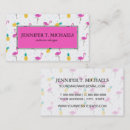 Buscar fruta exótica tarjetas de visita Monograma