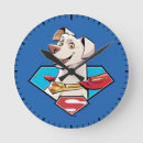 Buscar liga relojes de pared Escudo de superman