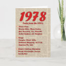Buscar que 1978 tarjetas Años 70