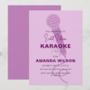 Buscar fiesta del karaoke invitaciones de cumpleaños Canto