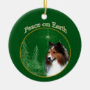 Buscar sable adornos Sheltie