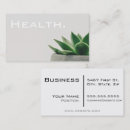 Buscar planta tarjetas de visita Naturopath