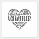 Buscar voluntario pegatinas Iglesia