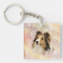Buscar sheltie llaveros Amante del perro