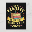 Buscar año bisiesto postales Cumpleaños