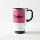Buscar violetas tazas Morado