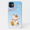 Buscar gato afortunado iphone fundas Gatito